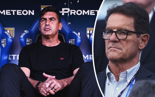 Fonseca and Capello post-parma