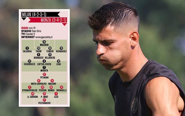 gazzetta xis milan monza