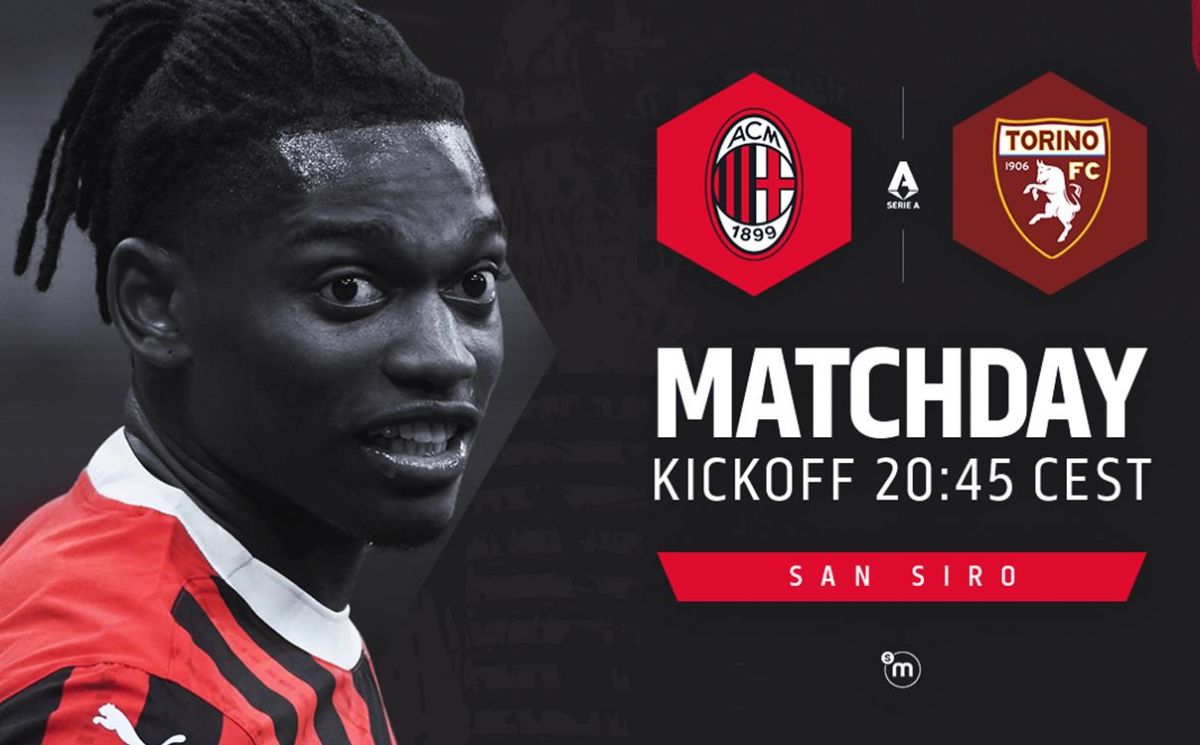 Official AC Milan vs. Torino starting XIs Saelemaekers starts at
