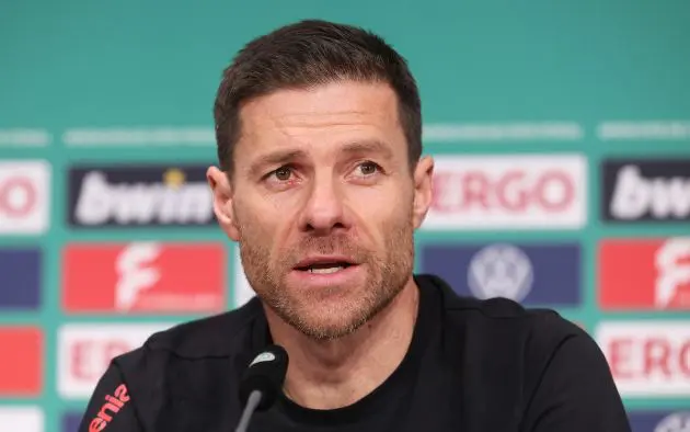 Xabi Alonso, Head Coach of Bayer 04 Leverkusen