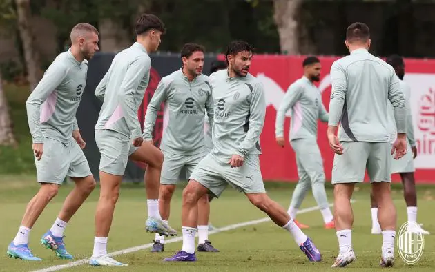 ac milan training liverpool