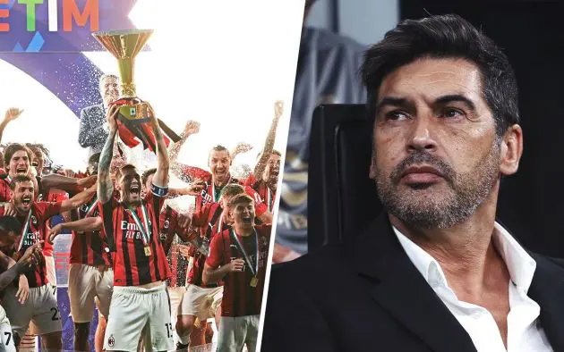 Fonseca Milan Scudetto