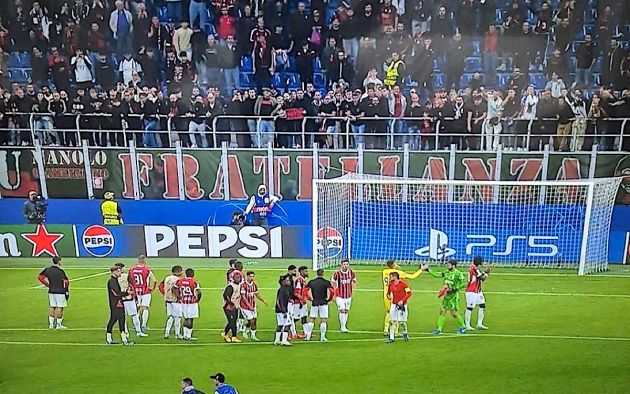 ac milan players curva