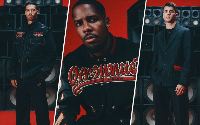 OFF-WHITE × AC MILAN アローロゴパーカー 125th Anniversary OFF-WHITE × AC MILAN アローロゴパーカー 125th Anniversary