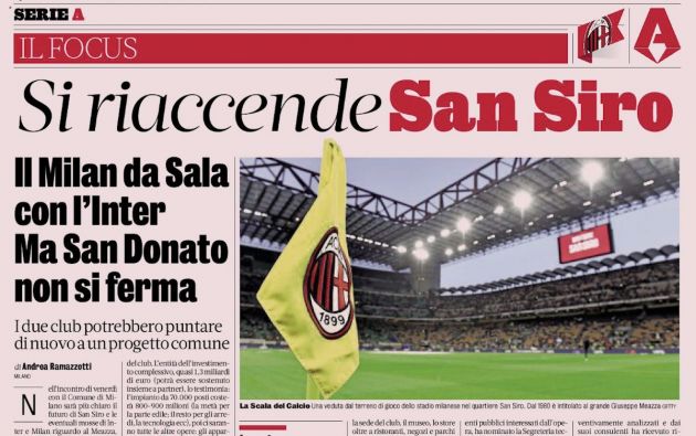 gazzetta san siro