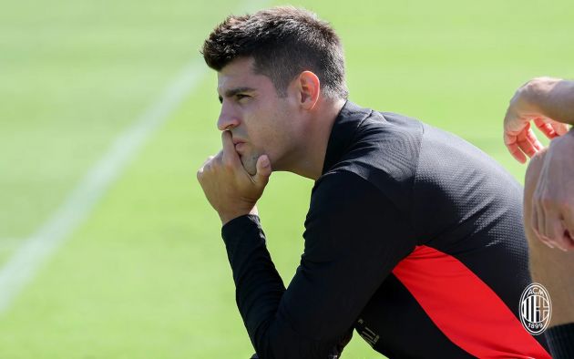 alvaro morata milanello