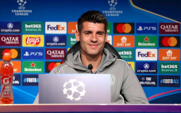 alvaro morata press conference liverpool