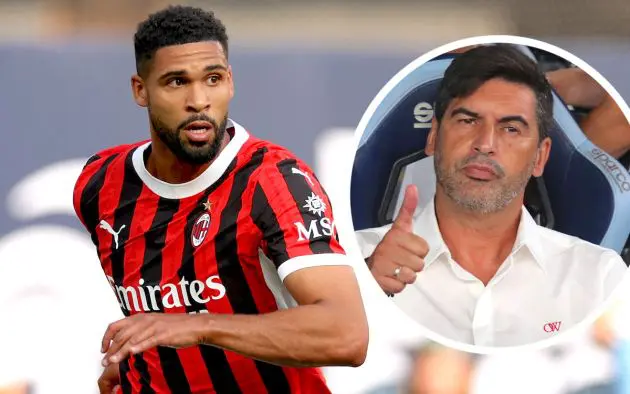 AC Milan's English midfielder Ruben Loftus-Cheek