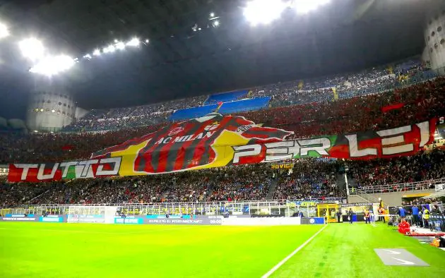 ac milan fans derby inter