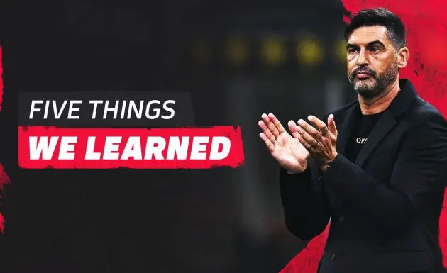 five things inter milan