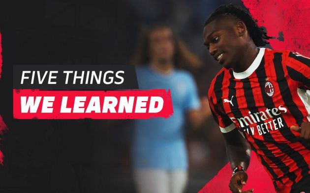 five things lazio ac milan