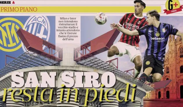 gazzetta san siro new