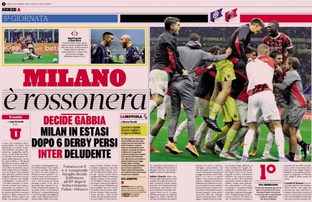 Gazzetta inter-milan win featured