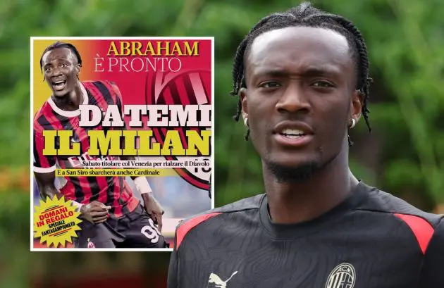 Tammy Abraham of AC Milan