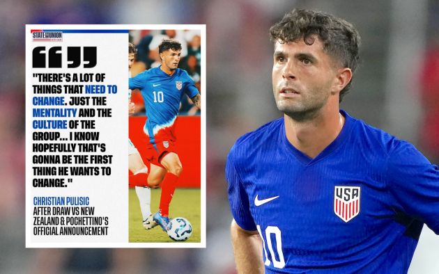 Christian Pulisic #10 of the United States