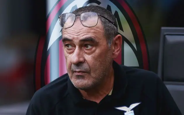 Maurizio Sarri logo Milan