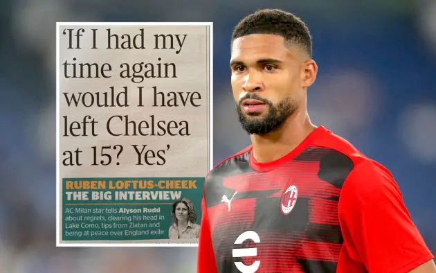 Ruben Loftus-Cheek of AC Milan