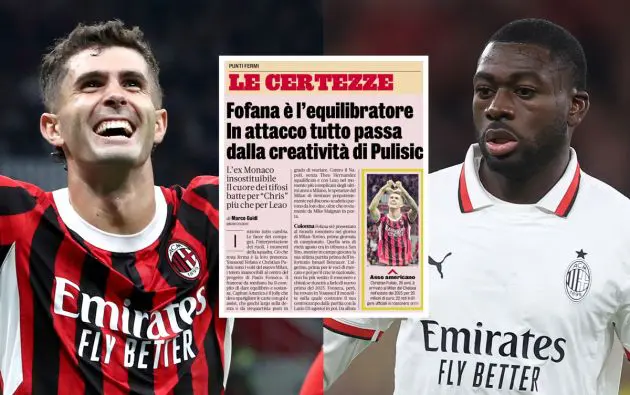 pulisic fofana gazzetta