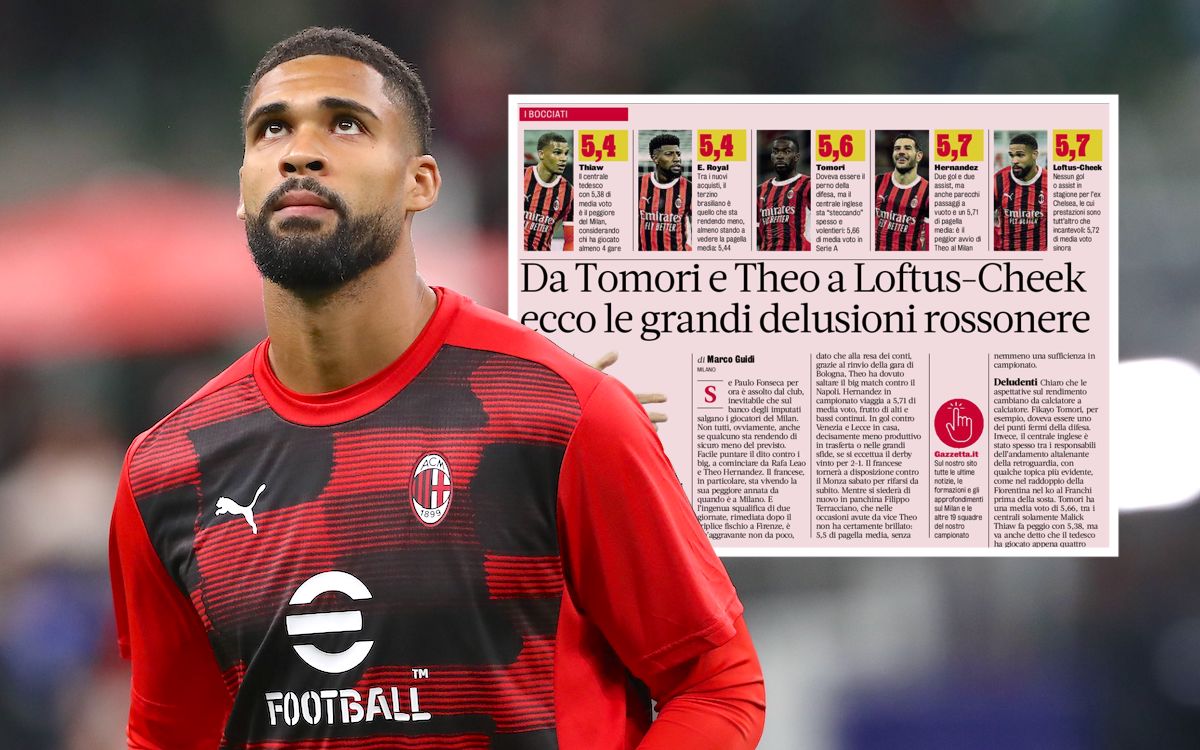 Ruben Loftus-Cheek of AC Milan