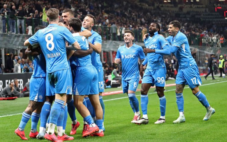 AC Milan 0 2 Napoli Lukaku and Kvaratskhelia condemn Rossoneri to damaging loss