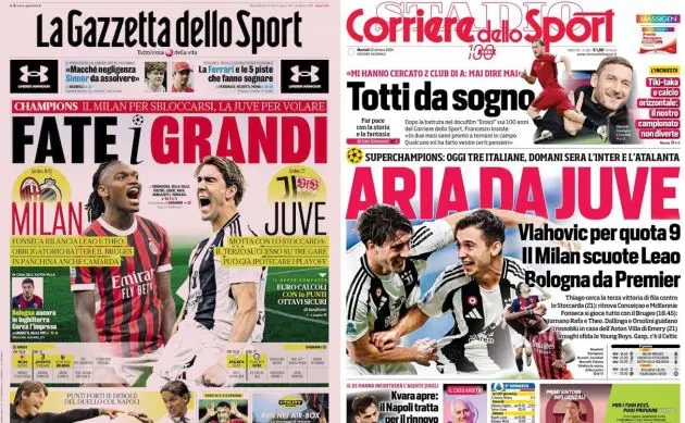 front pages 22 october