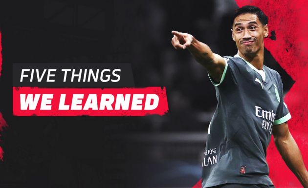 five things ac milan club brugge