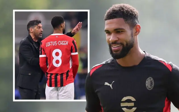 Ruben Loftus Cheek of AC Milan