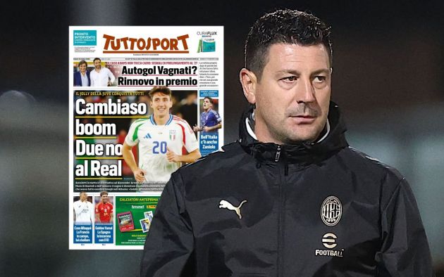 Daniele Bonera manager of Milan Futuro