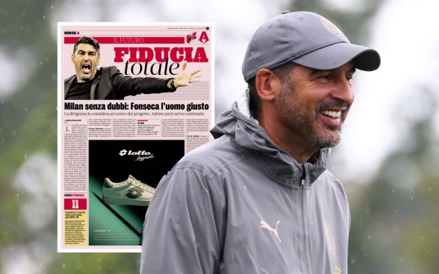 Paulo Fonseca Head coach of AC Milan