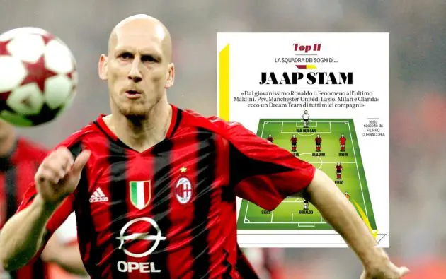 Jaap Stam of Milan