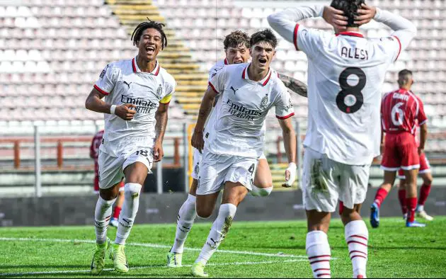 Milan Futuro celebrate Zeroli vs. Perugia