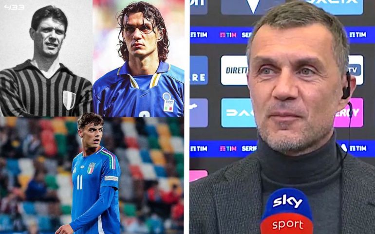 Paolo Maldini reveals emotions after son Daniel continues Italy dynasty