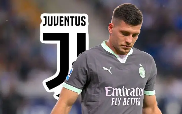 Luka Jovic of AC Milan