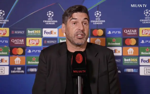 paulo fonseca milan tv leverkusen