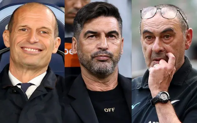 allegri fonseca sarri