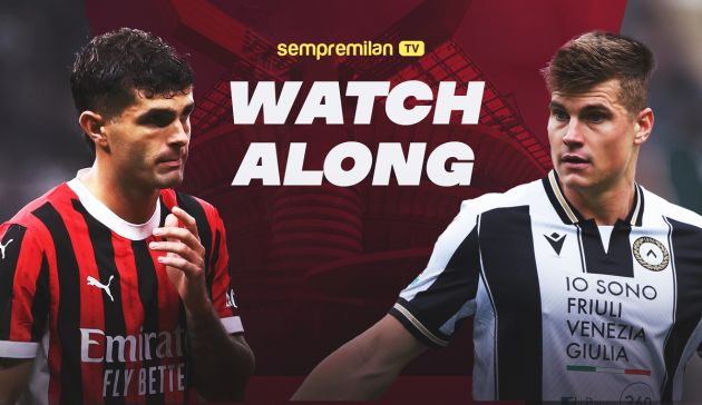 watchalong and updates milan-udinese 2024