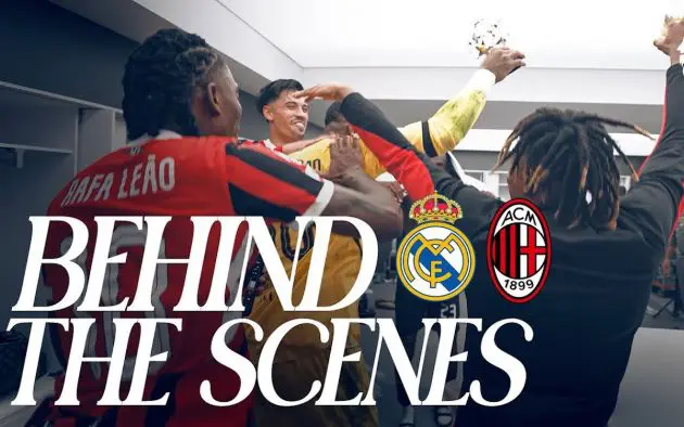 Real Madrid v AC Milan | Unseen Scenes | Behind the Scenes