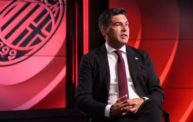 AC Milan Paulo Fonseca
