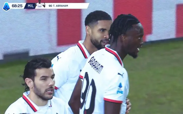 Abraham 3-2 AC Milan Cagliari