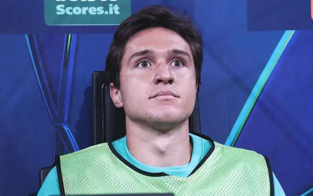 Chisea bench Liverpool AC Milan