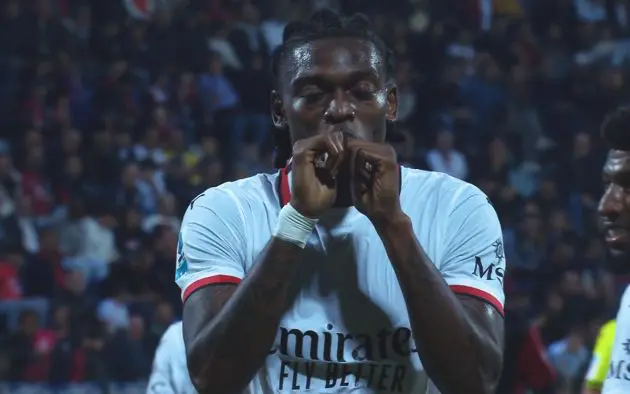 Leao Brace AC Milan Cagliari