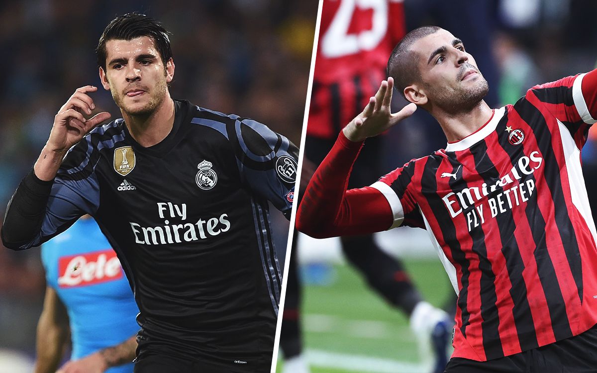 Morata Real Madrid AC Milan