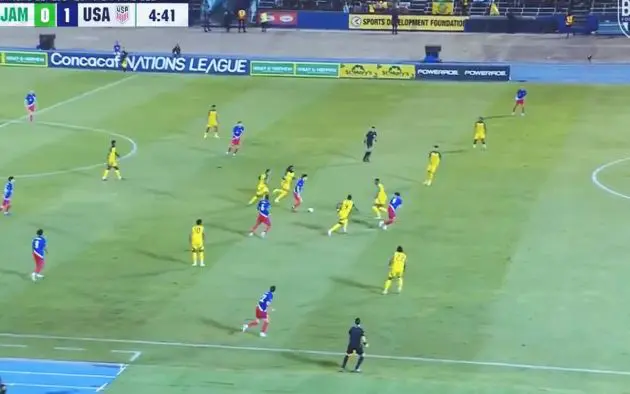 Pulisic vs. Jamaica