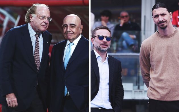 Scaroni Galliani Furlani Ibrahimovic