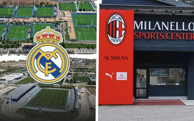 real madrid ciudad milanello