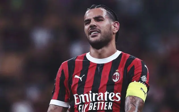 Theo Hernandez of AC Milan