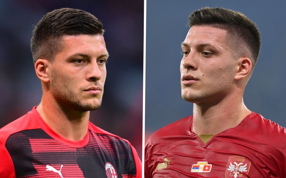 Luka Jovic of AC Milan