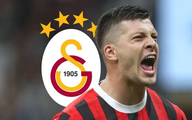 Luka Jovic of AC Milan