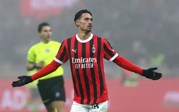 Tijjani Reijnders of AC Milan