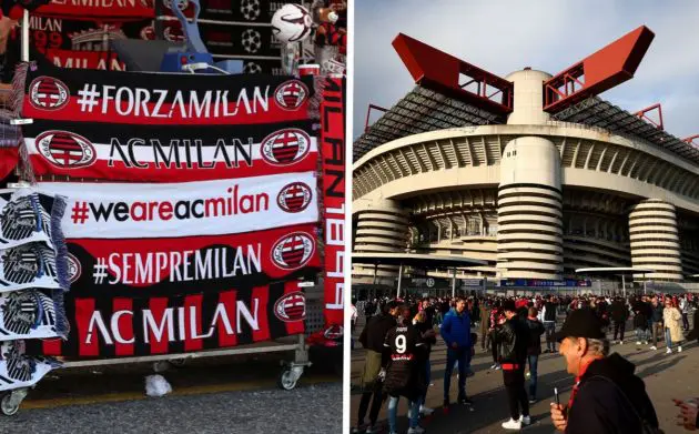 ac milan san siro outside